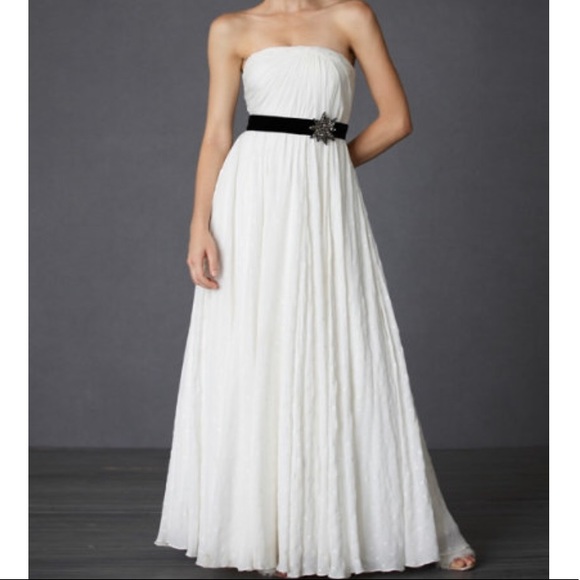 BHLDN Dresses & Skirts - Anthropologie Hitherto BHLDN Astral Silk Gown